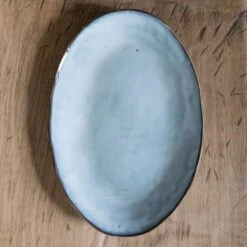 Dutch Rose Ovale Schaal 34x23 Cm Blauw 6 Dutch Rose Ovale Schaal 34x23 Cm Blauw -Woninginrichting Winkel 1000086757 0102