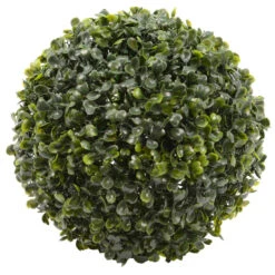Everlands Buxus Bol Kunstplant - D26 Cm - Groen - Kunststof