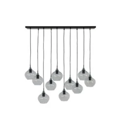 Light & Living - Hanglamp Rakel - 124x35x60 - Zwart