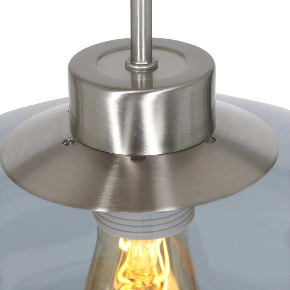 Steinhauer Hanglamp Sparkled - 1 Lichts - 45x200 Cm - Staal 3 Steinhauer Hanglamp Sparkled - 1 Lichts - 45x200 Cm - Staal - Afbeelding 3