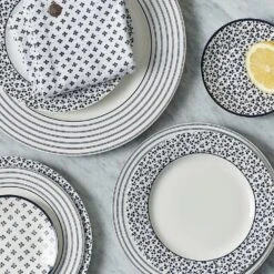 Laura Ashley Bord Plat 26 Cm Candy Stripe -Woninginrichting Winkel 1000093033 0103