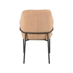 LABEL51 - Eetkamerstoel Dexter - Beige - Teddy - 66x62x85 Cm -Woninginrichting Winkel 1000093228 0102
