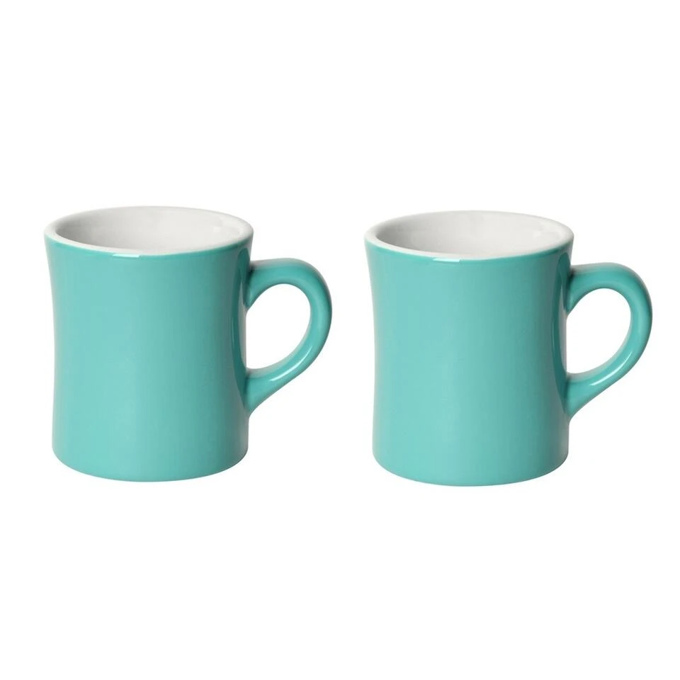 Starsky Mok - Set Van 2 - 250ml - Groenblauw 1 Starsky Mok - Set Van 2 - 250ml - Groenblauw