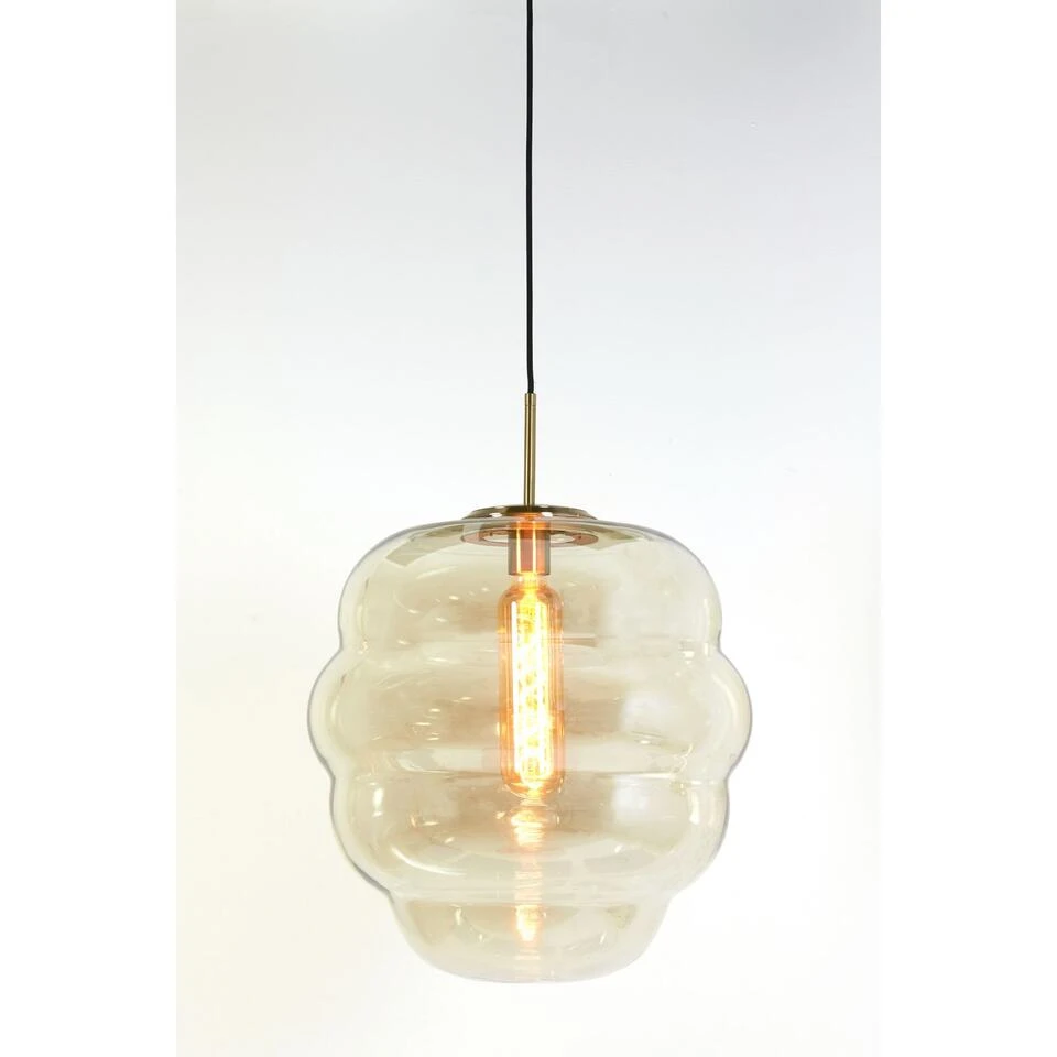 Hanglamp Misty - Smoke Glas - 45x45x48cm 3 Hanglamp Misty - Smoke Glas - 45x45x48cm - Afbeelding 3