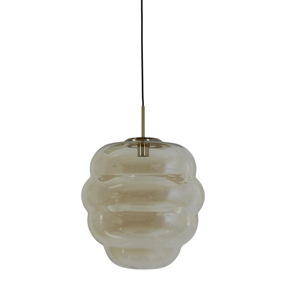 Hanglamp Misty - Smoke Glas - 45x45x48cm 1 Hanglamp Misty - Smoke Glas - 45x45x48cm