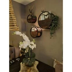 Kalfort Calro Industrieel Wandrek Set Van 3 - 30 Cm -Woninginrichting Winkel 1000094089 0102