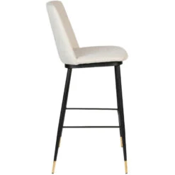 Puur Larvik Barstoel 75cm - Stof - Multikleur -Woninginrichting Winkel 1000094397 0103