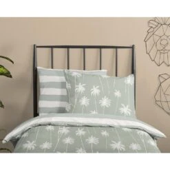 Good Morning Dekbedovertrek "Summer" - Groen - (120x150 Cm) -Woninginrichting Winkel 1000094412 0110