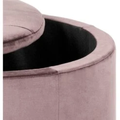 Sohome Poef Takeesha - Velvet - Roze -Woninginrichting Winkel 1000094493 0103