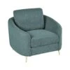 Beliani Fauteuil TROSA - Groen Polyester