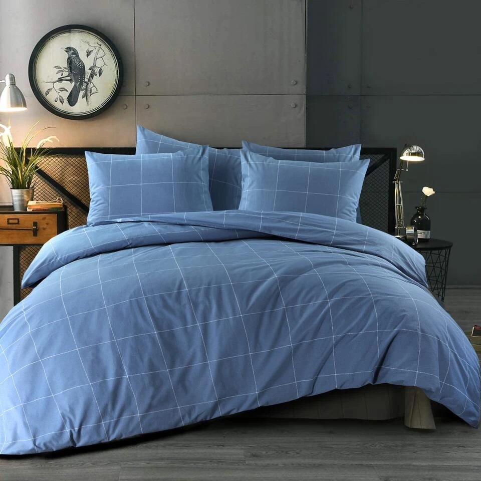 Day Dream Duuk - Dekbedovertrek - Lits-jumeaux - 240x200/220 Cm - Blauw 2 Day Dream Duuk - Dekbedovertrek - Lits-jumeaux - 240x200/220 Cm - Blauw - Afbeelding 2