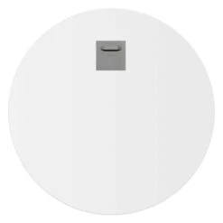 Glasschilderij Rollende Golven Ø 70 Cm Beige -Woninginrichting Winkel 1000097328 0102