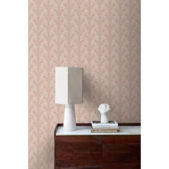 Origin Wallcoverings Behang - Art Deco Motief - Terracotta Roze - 50 X 900 Cm -Woninginrichting Winkel 1000098091 0102