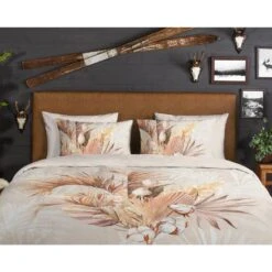 Good Morning Dekbedovertrek "Gia" - Zand - (200x220 Cm) -Woninginrichting Winkel 1000099009 0110