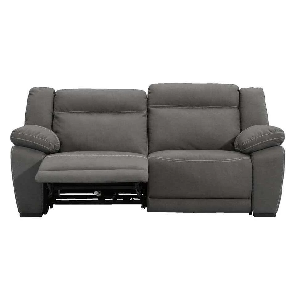 Bank Dean Elektrisch Verstelbaar 3-zits - Antraciet 3 Bank Dean Elektrisch Verstelbaar 3-zits - Antraciet - Afbeelding 3