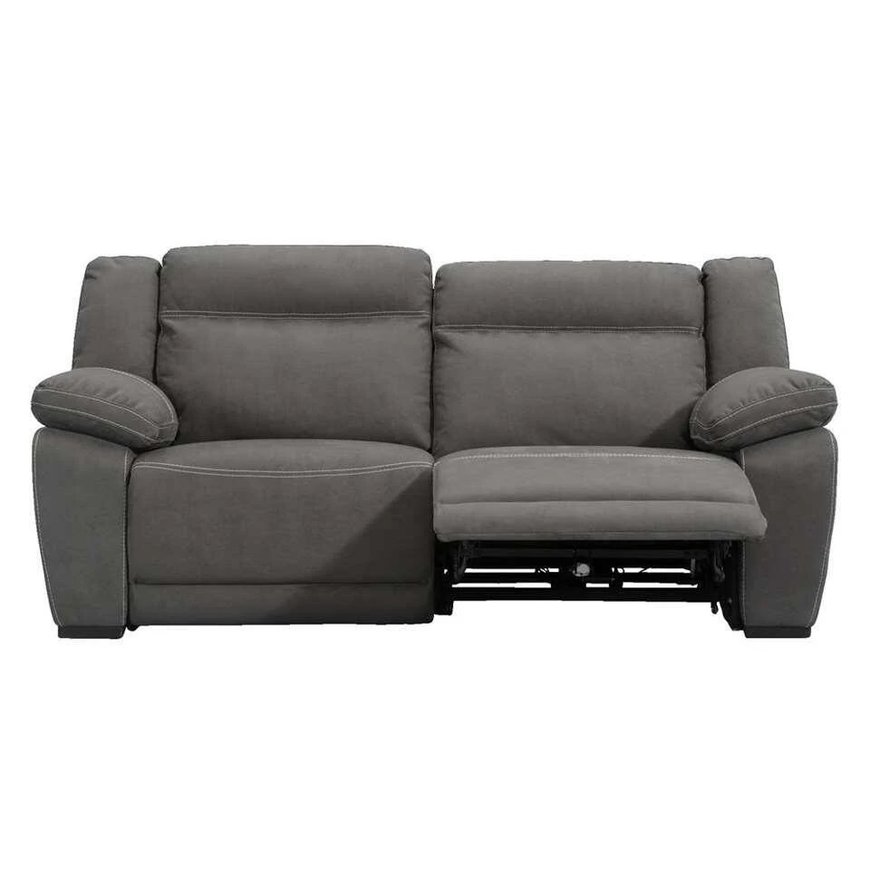 Bank Dean Elektrisch Verstelbaar 3-zits - Antraciet 4 Bank Dean Elektrisch Verstelbaar 3-zits - Antraciet - Afbeelding 4