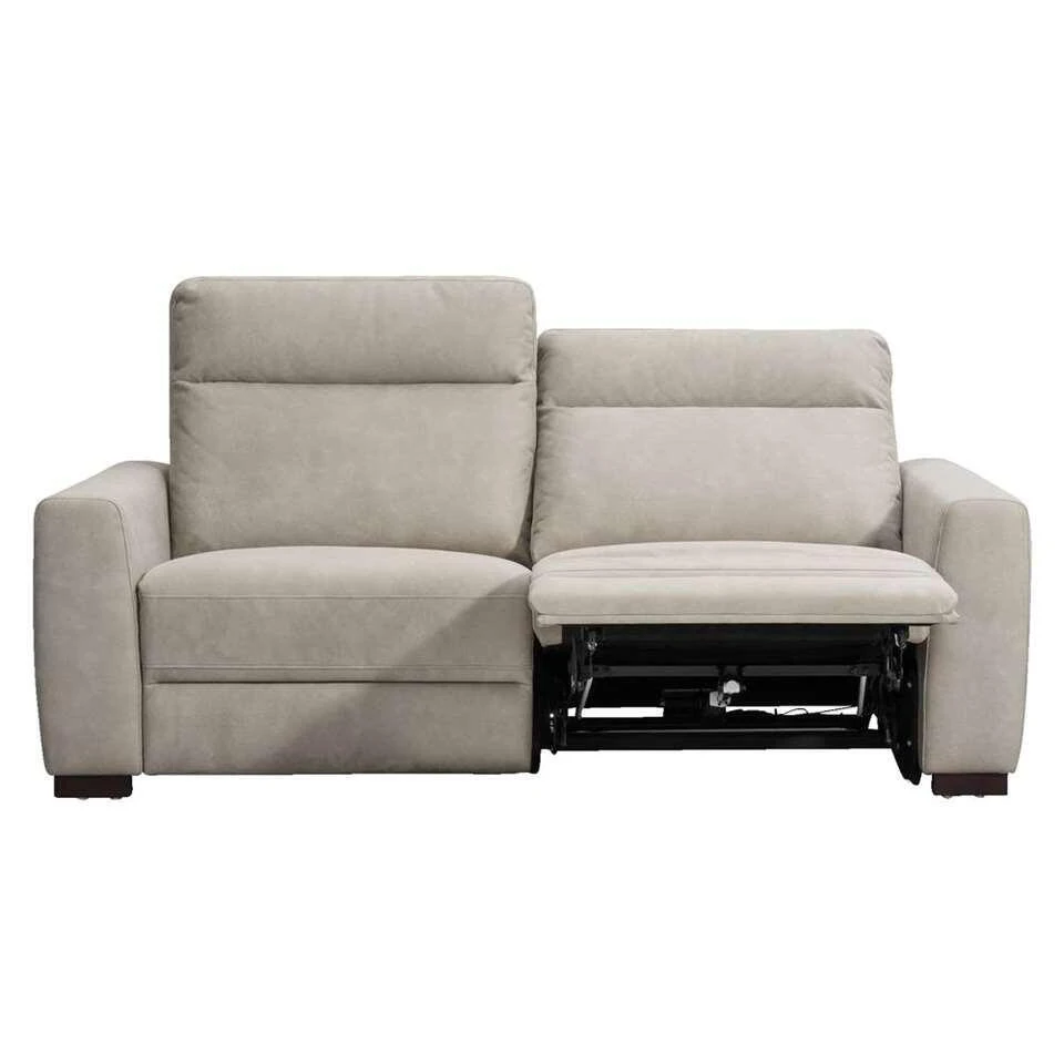 Bank James Verstelbaar 3-zits - Zilvergrijs 1 Bank James Verstelbaar 3-zits - Zilvergrijs