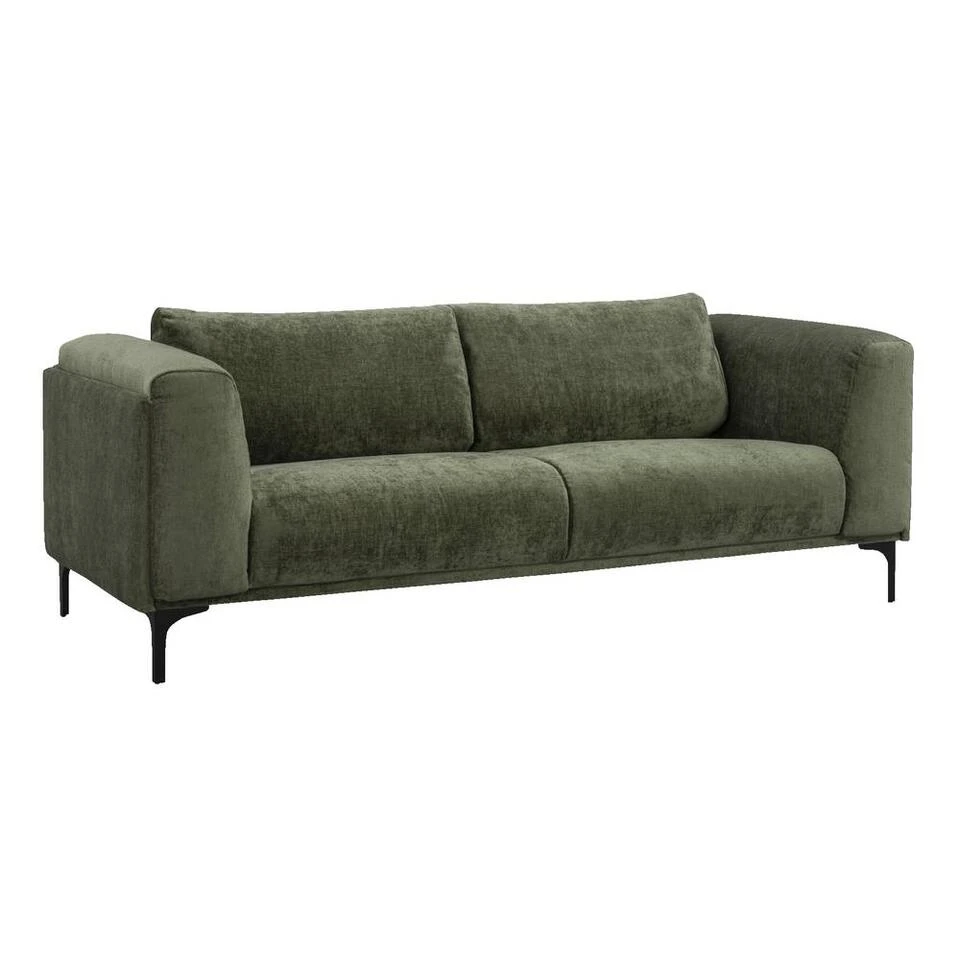 Bank Rosaly 3-zits - Groen 2 Bank Rosaly 3-zits - Groen - Afbeelding 2