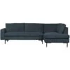 WOOOD Hoekbank Arwin Rechts - Staalblauw