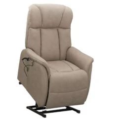 Relaxfauteuil Nebraska (sta -op) - Taupe -Woninginrichting Winkel 10205546 0811