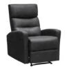 Relaxfauteuil Jackson - Stof - Zwart