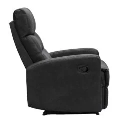 Relaxfauteuil Jackson - Stof - Zwart -Woninginrichting Winkel 10209885 8000