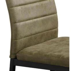 Eetkamerstoel Rowin - Stof - Olijfgroen -Woninginrichting Winkel 10302652 9001