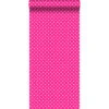 ESTAhome Behang - Kleine Stippen - Roze - 53 Cm X 10,05 M
