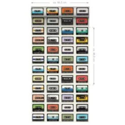 ESTAhome Behang XXL - Vintage Cassettes -Woninginrichting Winkel 1137027727 0103
