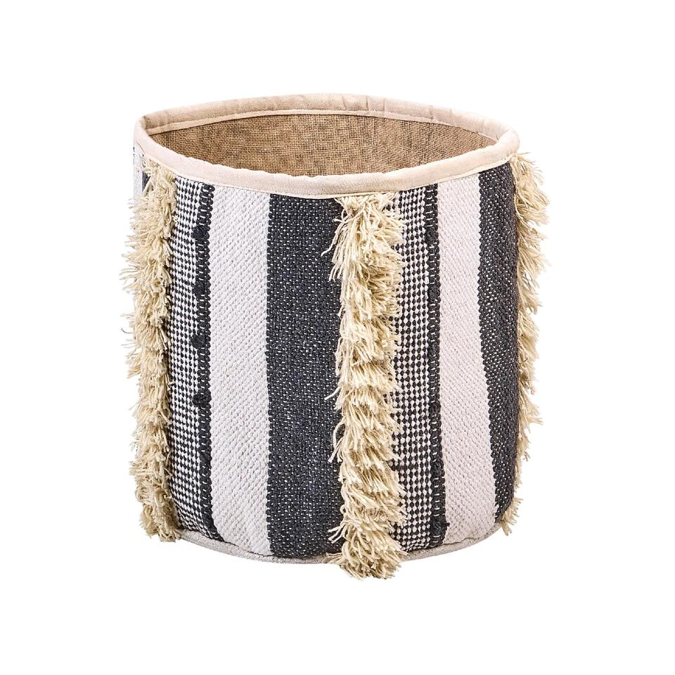 Beliani Mand KOTKAI - Beige Katoen 4 Beliani Mand KOTKAI - Beige Katoen - Afbeelding 4