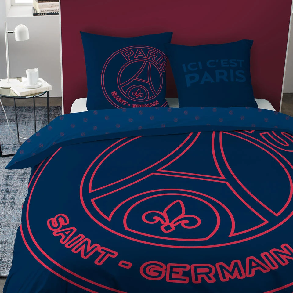 Paris Saint Germain Dekbedovertrek Neored-240 X 220 Cm 2 Paris Saint Germain Dekbedovertrek Neored-240 X 220 Cm - Afbeelding 2