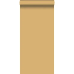 ESTAhome Behang - Effen - Bruin - 53 Cm X 10,05 M