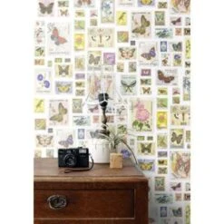 ESTAhome Behang XXL - Postzegels - Meerkleurig - 46,5 Cm X 8,37 M 6 ESTAhome Behang XXL - Postzegels - Meerkleurig - 46,5 Cm X 8,37 M -Woninginrichting Winkel 1252195492 0102