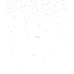 STAhome Fotobehang - Confetti Stippen - Blauw - 232 X 279 Cm