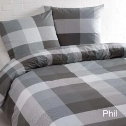 Day Dream Dekbedovertrek Phil - 240x200/220 Cm - Zwart -Woninginrichting Winkel 1312459477 0101