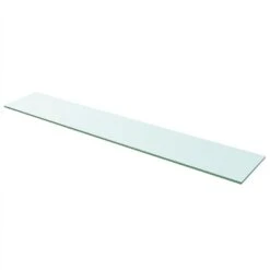 VidaXL Wandschap Transparant 110x20 Cm Glas
