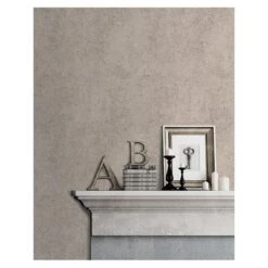 Dutch Wallcoverings - Horizons Uni/beton Bruin - 0,53x10,05m -Woninginrichting Winkel 1376527415 0102
