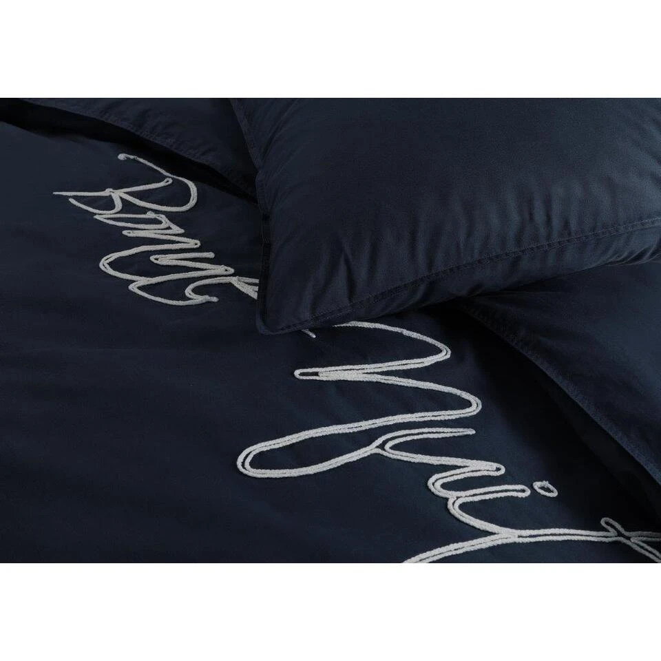 Papillon Deluxe Dekbedovertrek Napier - 140x200/220 Cm - Blauw 4 Papillon Deluxe Dekbedovertrek Napier - 140x200/220 Cm - Blauw - Afbeelding 4