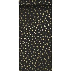 ESTAhome Behang - Terrazzo - Zwart En Goud - 0.53 X 10.05 M -Woninginrichting Winkel 1475964231 0101