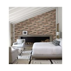 Dutch Wallcoverings - Trilogy Baksteen Verweerd Roodbruin - 0,53x10,05 -Woninginrichting Winkel 1494908771 0102