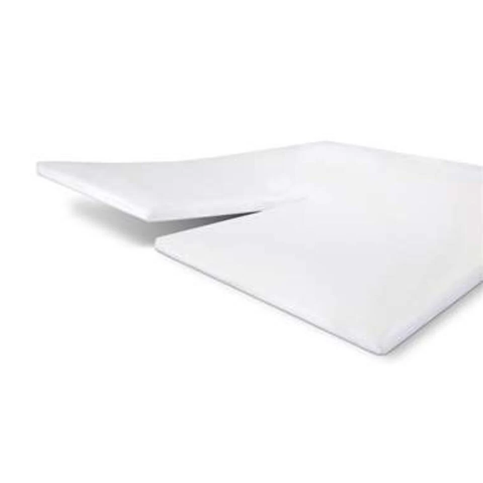Byrklund - Molton Bed Basics Multifit Split-Topper - 160x200 Cm - Wit 1 Byrklund - Molton Bed Basics Multifit Split-Topper - 160x200 Cm - Wit