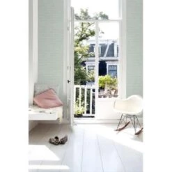 ESTAhome Behang - Bakstenen - Mintgroen - 0.53 X 10.05 M -Woninginrichting Winkel 1532584521 0103