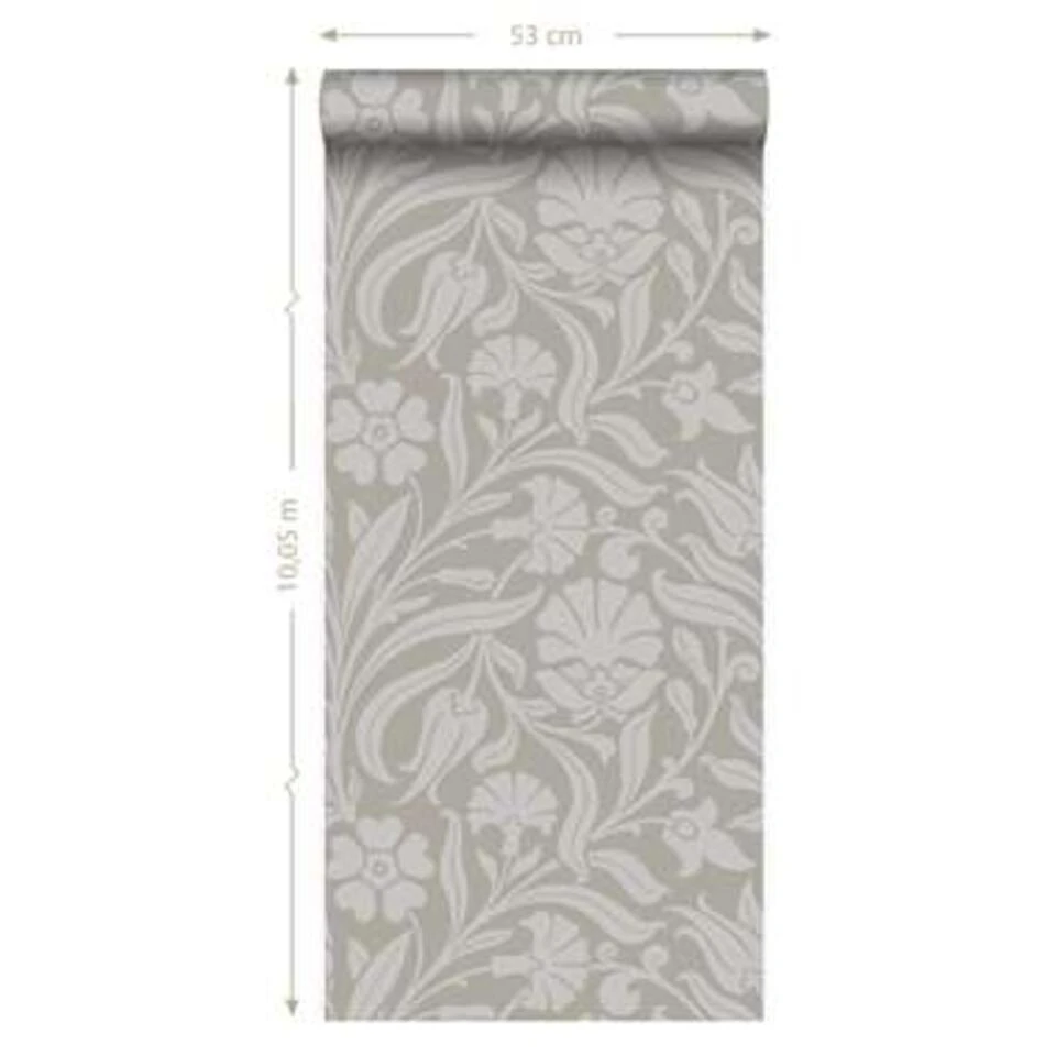 Origin Behang - Bloemen - Paars - 53 Cm X 10,05 M 4 Origin Behang - Bloemen - Paars - 53 Cm X 10,05 M - Afbeelding 4