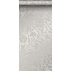 Origin Behang - Bloemen - Paars - 53 Cm X 10,05 M