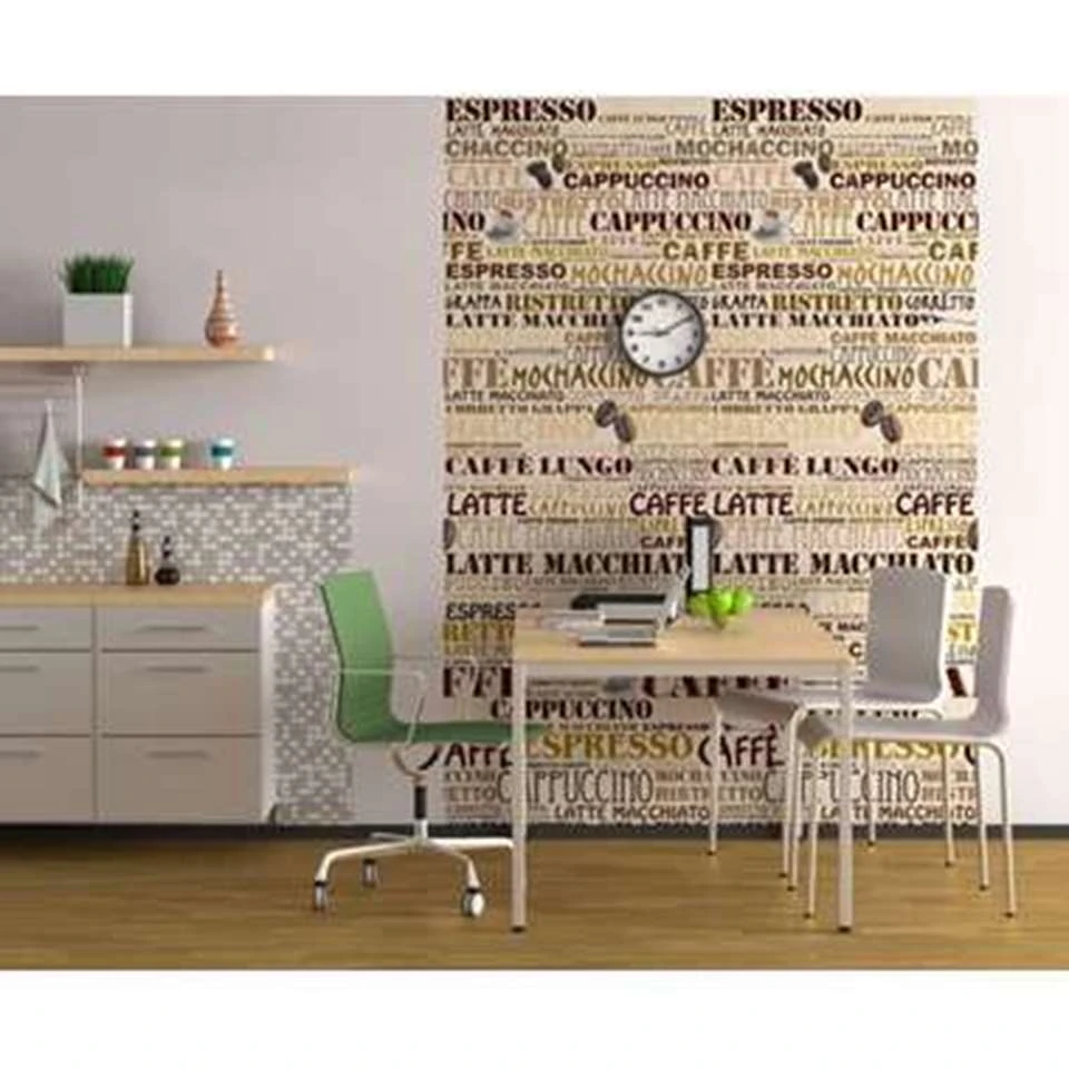 Fotobehang - Cafeteria - 183 X 254 Cm - Multi 4 Fotobehang - Cafeteria - 183 X 254 Cm - Multi - Afbeelding 4