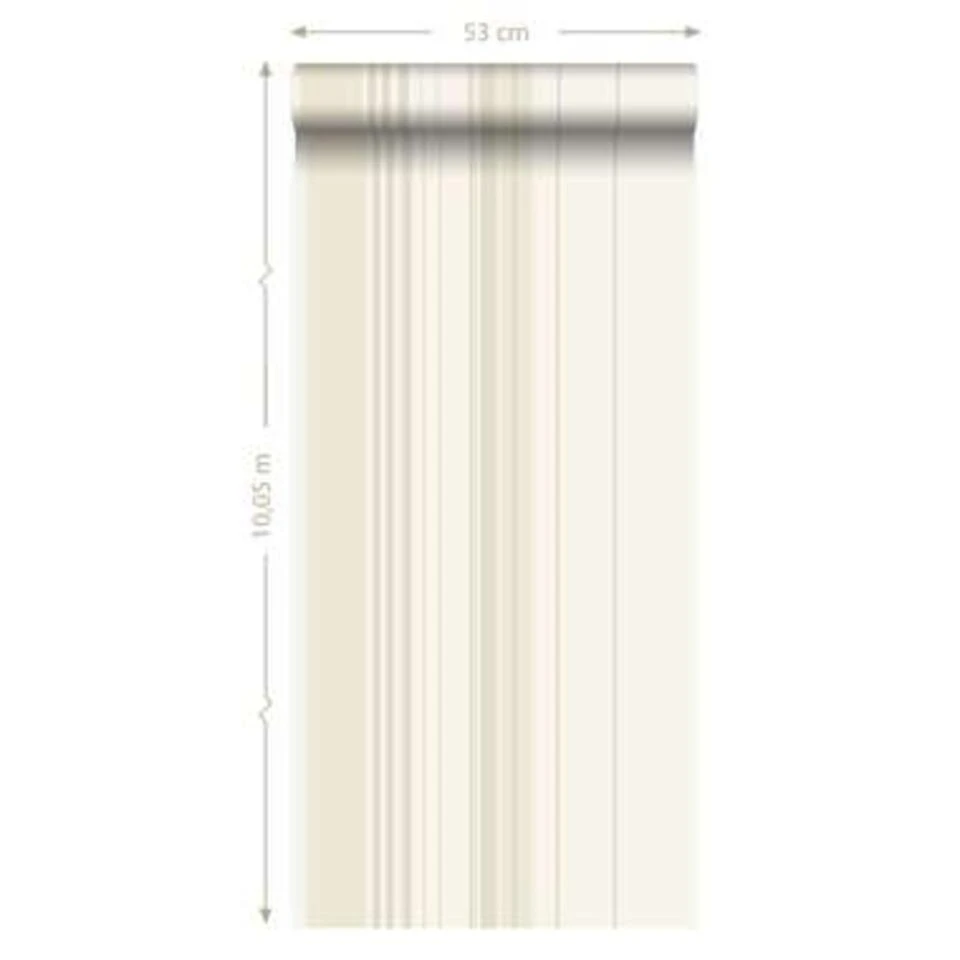 Origin Behang - Strepen - Gebroken Wit - 53 Cm X 10,05 M 4 Origin Behang - Strepen - Gebroken Wit - 53 Cm X 10,05 M - Afbeelding 4