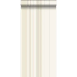 Origin Behang - Strepen - Gebroken Wit - 53 Cm X 10,05 M