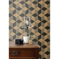 ESTAhome Behang - 3D Kubussen - Zwart En Bruin - 8.37 X 0.465 M 7 ESTAhome Behang - 3D Kubussen - Zwart En Bruin - 8.37 X 0.465 M -Woninginrichting Winkel 1642133737 0103