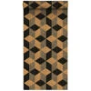 ESTAhome Behang - 3D Kubussen - Zwart En Bruin - 8.37 X 0.465 M