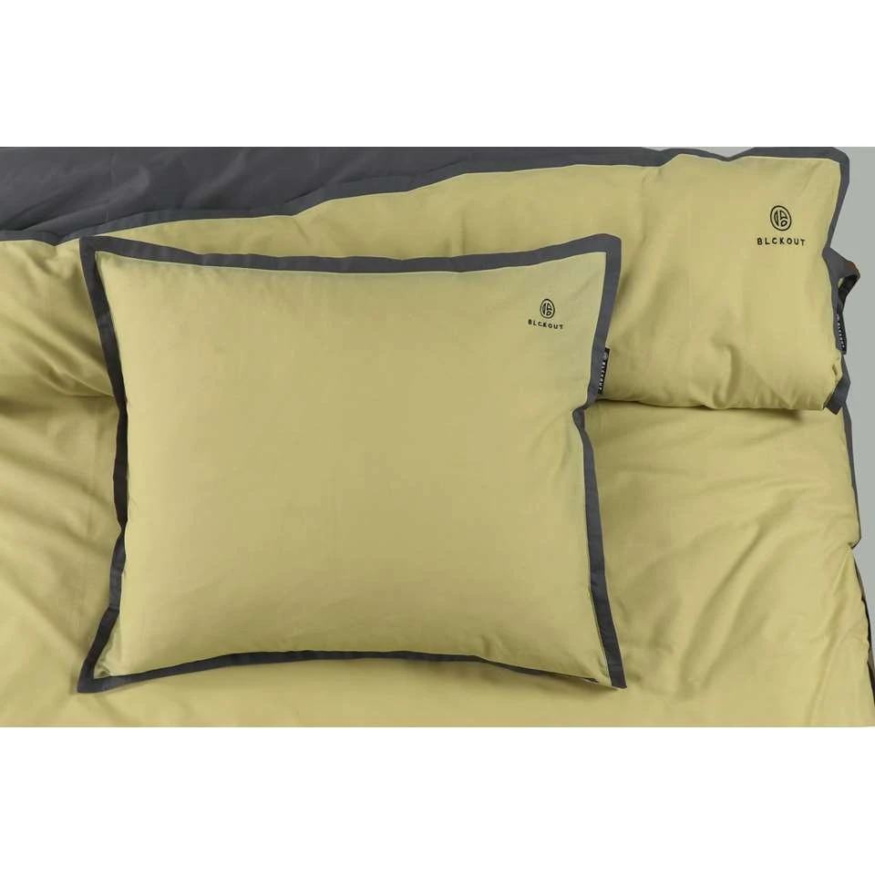 BLCKOUT Californie - Dekbedovertrek - 140x200/220 Cm - Geel 4 BLCKOUT Californie - Dekbedovertrek - 140x200/220 Cm - Geel - Afbeelding 4